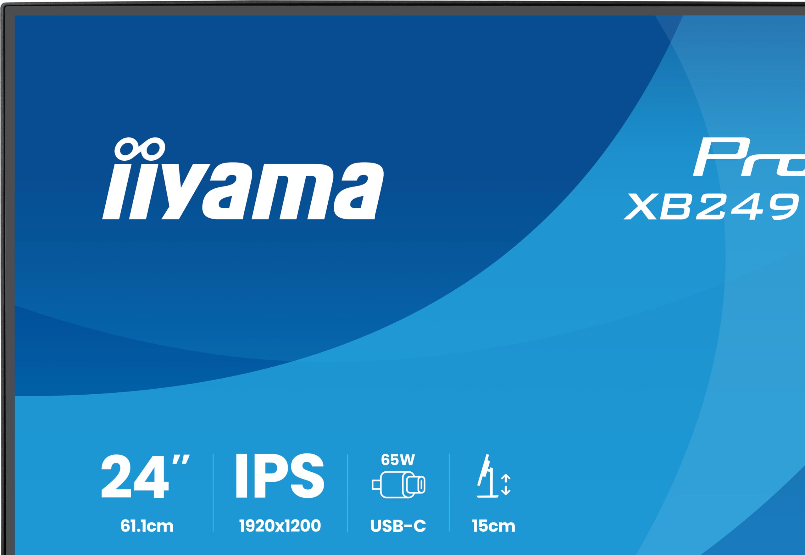 Iiyama 24 XB2495WSC-B1 HDMI USB-C (XB2495WSC-B1)