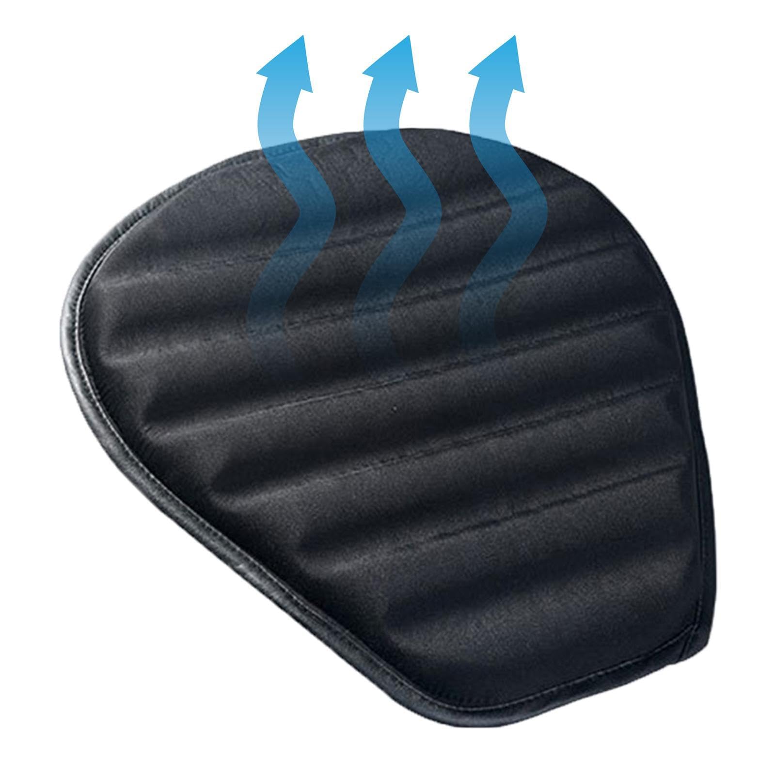 Motorrad Sitzkissen für Piaggio Beverly 400 2008-2023, Dreifacher Schutz, Gel Sitzkissen Motorrad, Bequem und Atmungsaktiv, Stoßdämpfung und Druckminderung