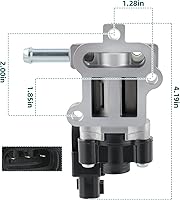 Vista 2 de AUTOKAY Válvula de motor de control de aire inactivo para Toyota 4Runner Tacoma IACV 2227075050