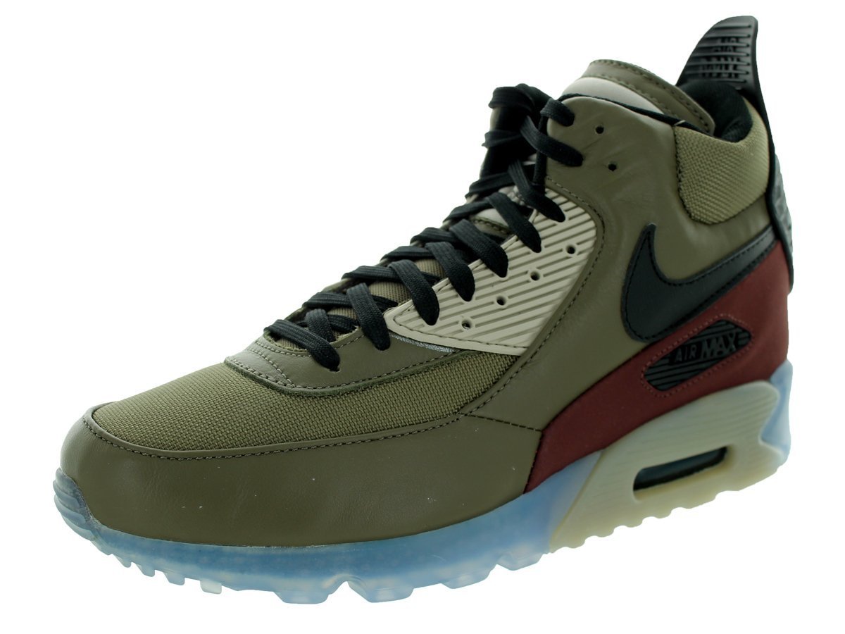 Nike Mens Air Max 90 Sneakerboot Ice Dark Dune/Black Synthetic
