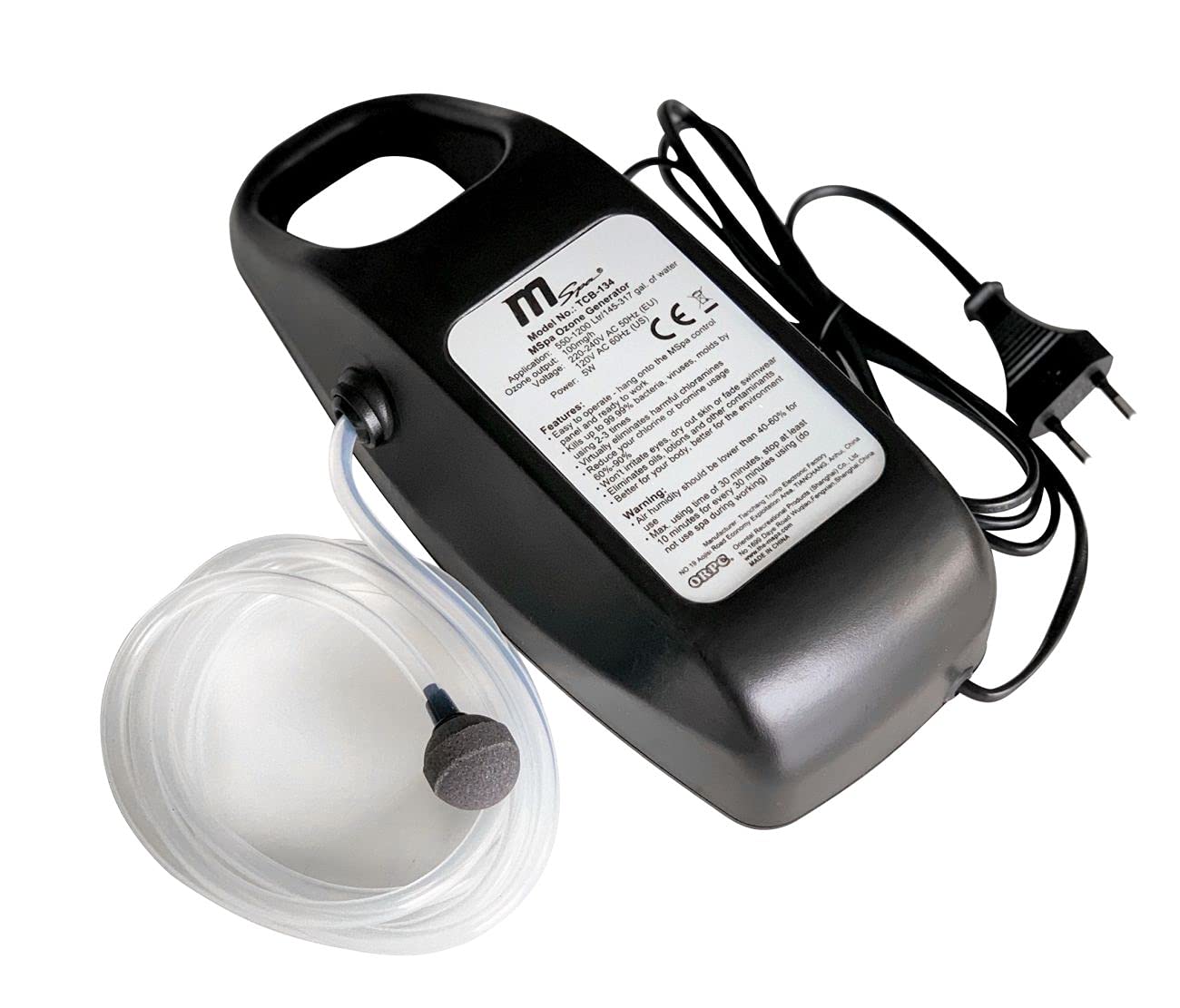 SHATCHI Inflatable Waterproof PVC Cushions/Canopy/Footbath/Ozone Generator/Drink Storage/Lamp Fits Most Spas Accessories for MSpa Hot Tubs, Black