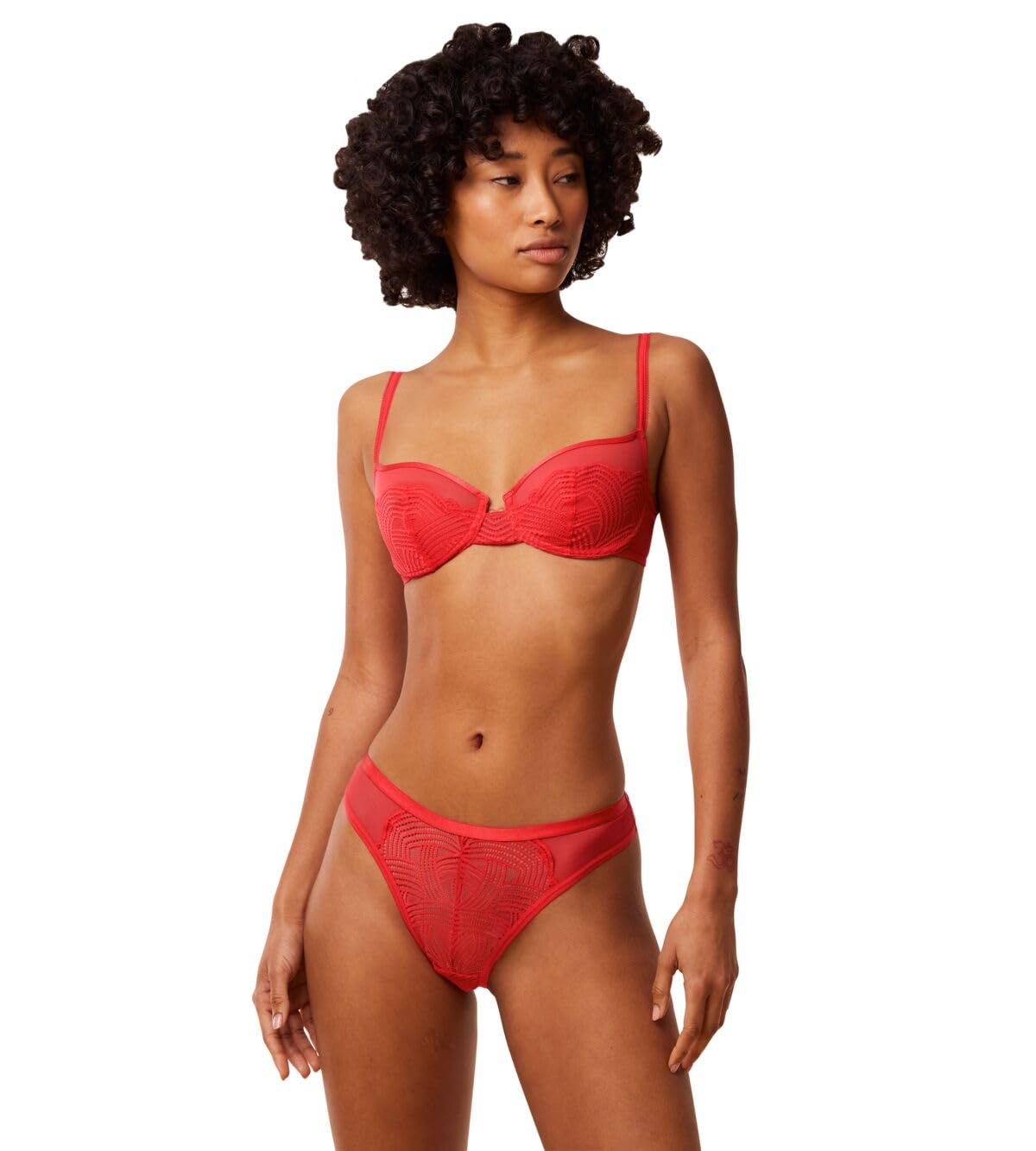Triumph Women's Delightful Spotlight W Bra, red, 34B