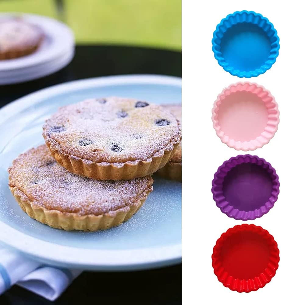 Silicone Quiche Pan, Pack Silicone Tart and Pie Nigeria Ubuy - Main Image