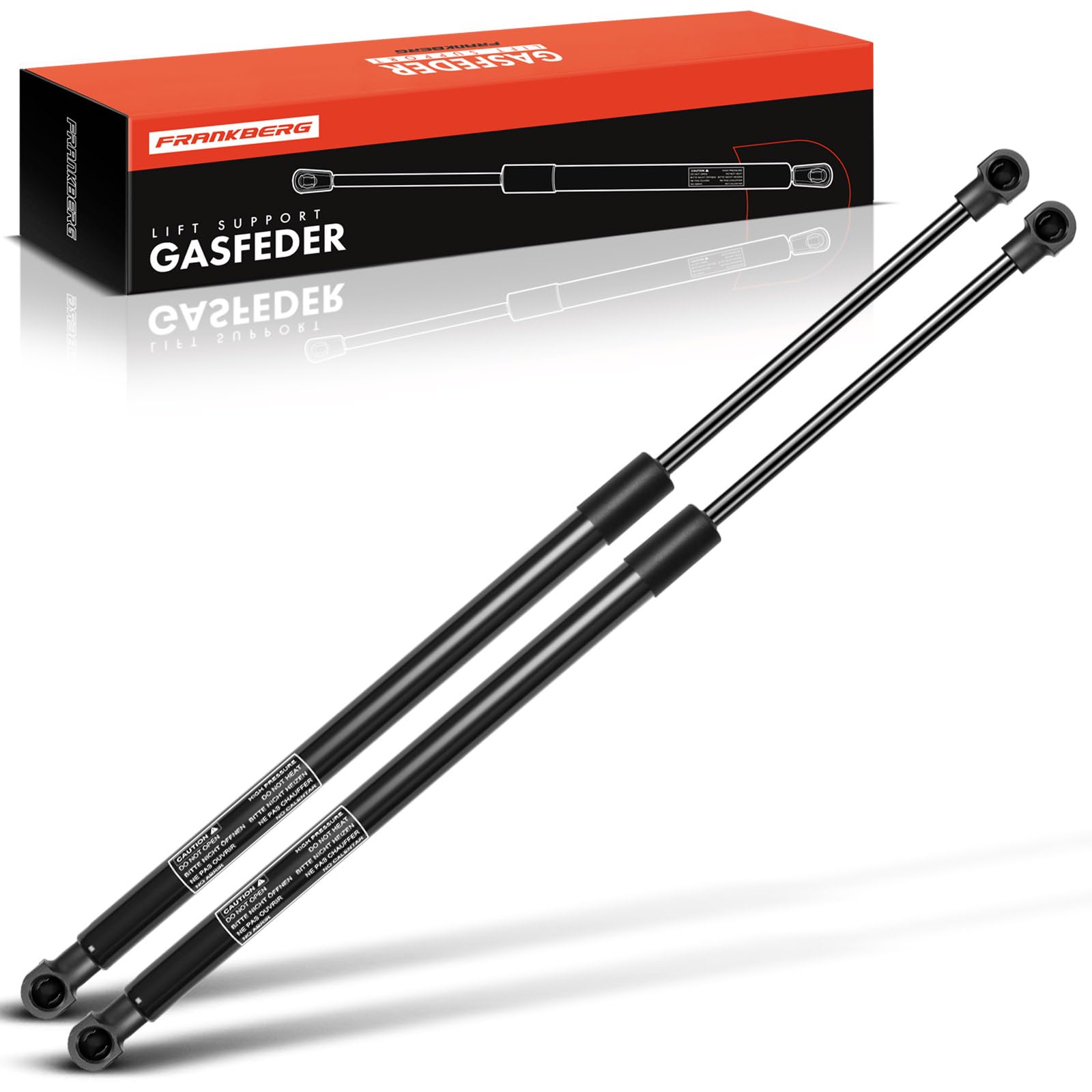 Frankberg 2x Gas Struts Tailgate Compatible with Astra G All Engine Convertible 2001-2005 Astra MK IV All Engine Convertible 2001-2005 Replace# 132531 9199932