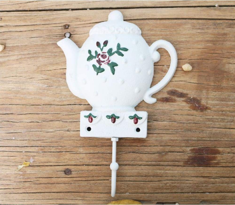 Crochet en fonte au style pastoral européen pour sublimer la décoration de votre entrée