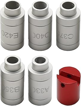 Gauge Body with 5 Bushing Set, Replacement for A330,C375,D400,B350,E420, Compatible with Checking Most Bottlenecks