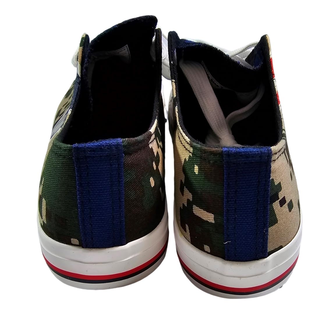 FOCO Herren NFL Team Big Logo Low Top Canvas Sneaker Schuhe