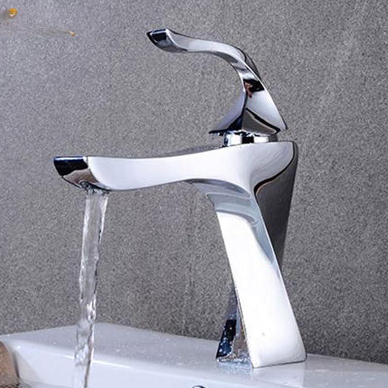Grifos de lavabo latón monomando 20065H para agua fría y caliente 1