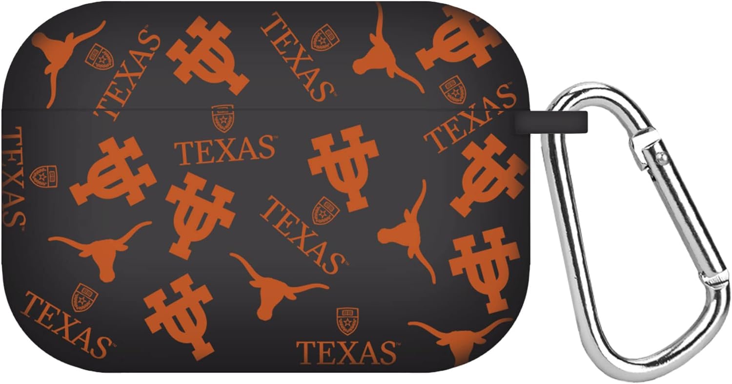 AFFINITY BANDS Texas Longhorns HD Combo Package Compatible with Apple Watch and AirPods Pro (42/44/45/49mm (46mm Series 11) Short Random)