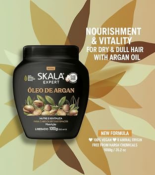SKALA Oleo De Argan Marroquino, Rapido 3 Minutes 1Kg 35.2 Oz