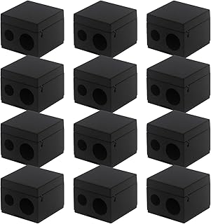 12pcs Dual Hole Makeup Pencil Sharpener for E...