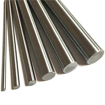 316 Stainless Steel Rod Bar Stock 5mm 6mm 7mm 8mm 10mm 12mm 15mm m18 m20 m25 Linear Shaft Metric Round Ground 400mm Long25mm