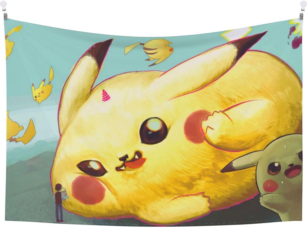 ポケットモンスター ポケモン グッズ タペストリー 人気 布ポスター 壁掛け 壁飾り ファブリック装飾 部屋 窓カーテン 装飾