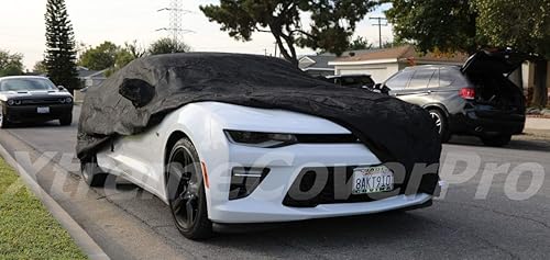 Miniatura 2 de Funda de coche personalizada 2010 2011 2012 2013 2014 2015 2016 2017 Chevy Camaro Car Cover XTREMECOVERPRO Gold Series Negro