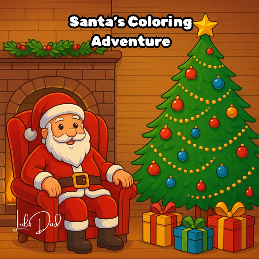 Santa’s Coloring Adventure
