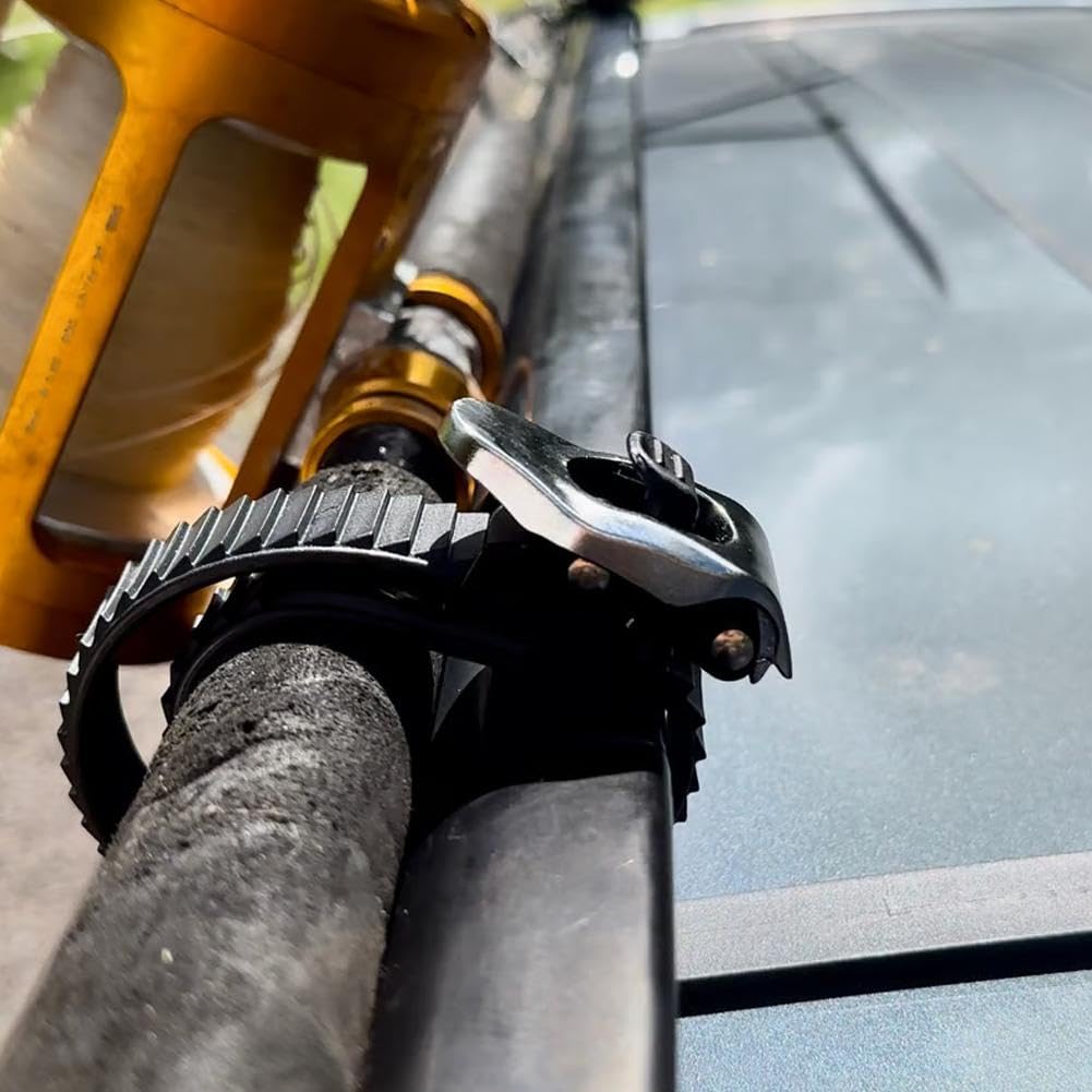 Cinghia di Bloccaggio a Grip Resistente, Cinghia a Cricchetto Regolabile Multiuso, Cinghia di Fissaggio a Cricchetto Riutilizzabile con Fibbia in Metallo per Sicurezza di Qualsiasi Oggetto, Uso