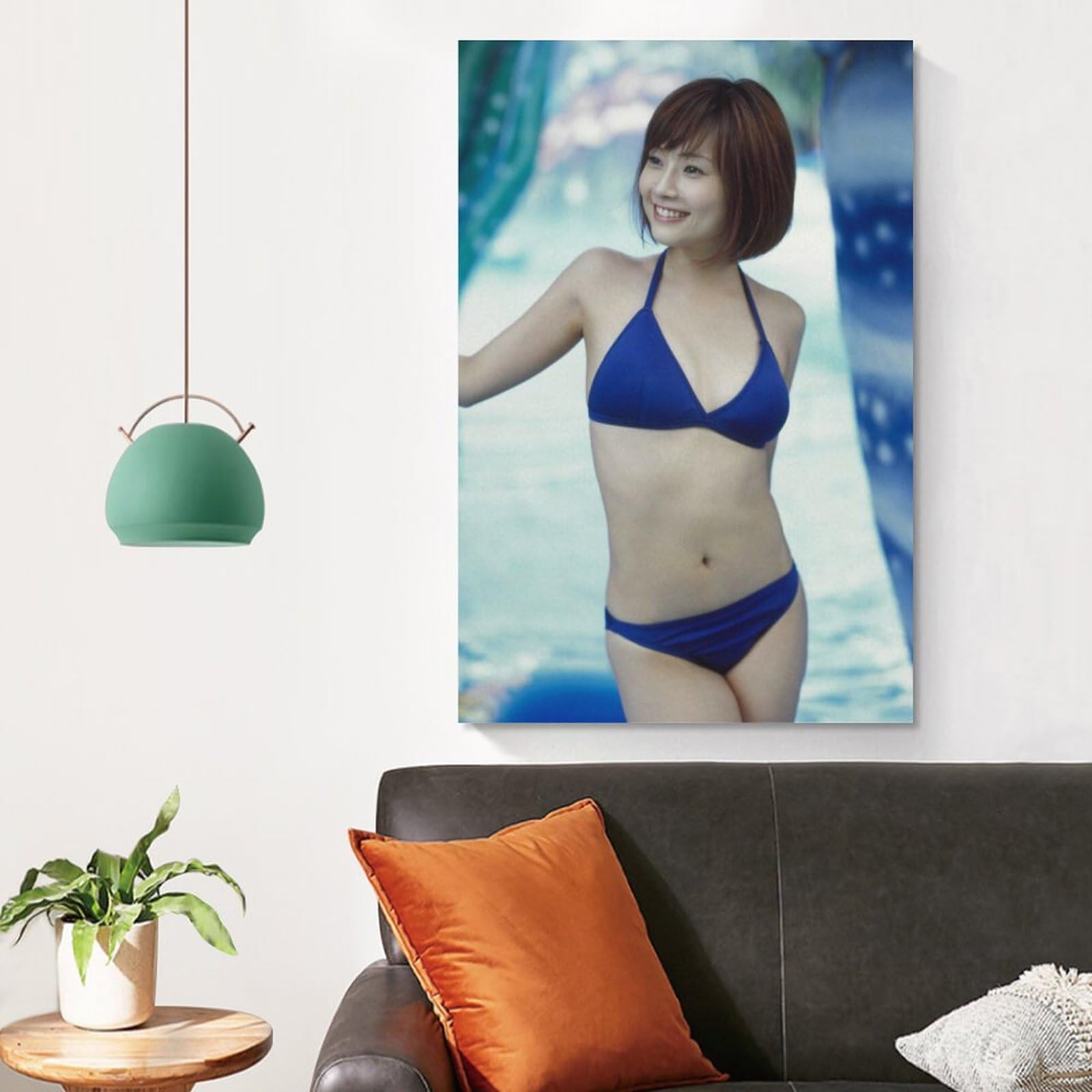 【送料無料】安倍なつみさん掲載ページ（ポスターサイズ）#2436 Amazon.co.jp: 安倍なつみセクシービキニ写真ポスター壁の絵