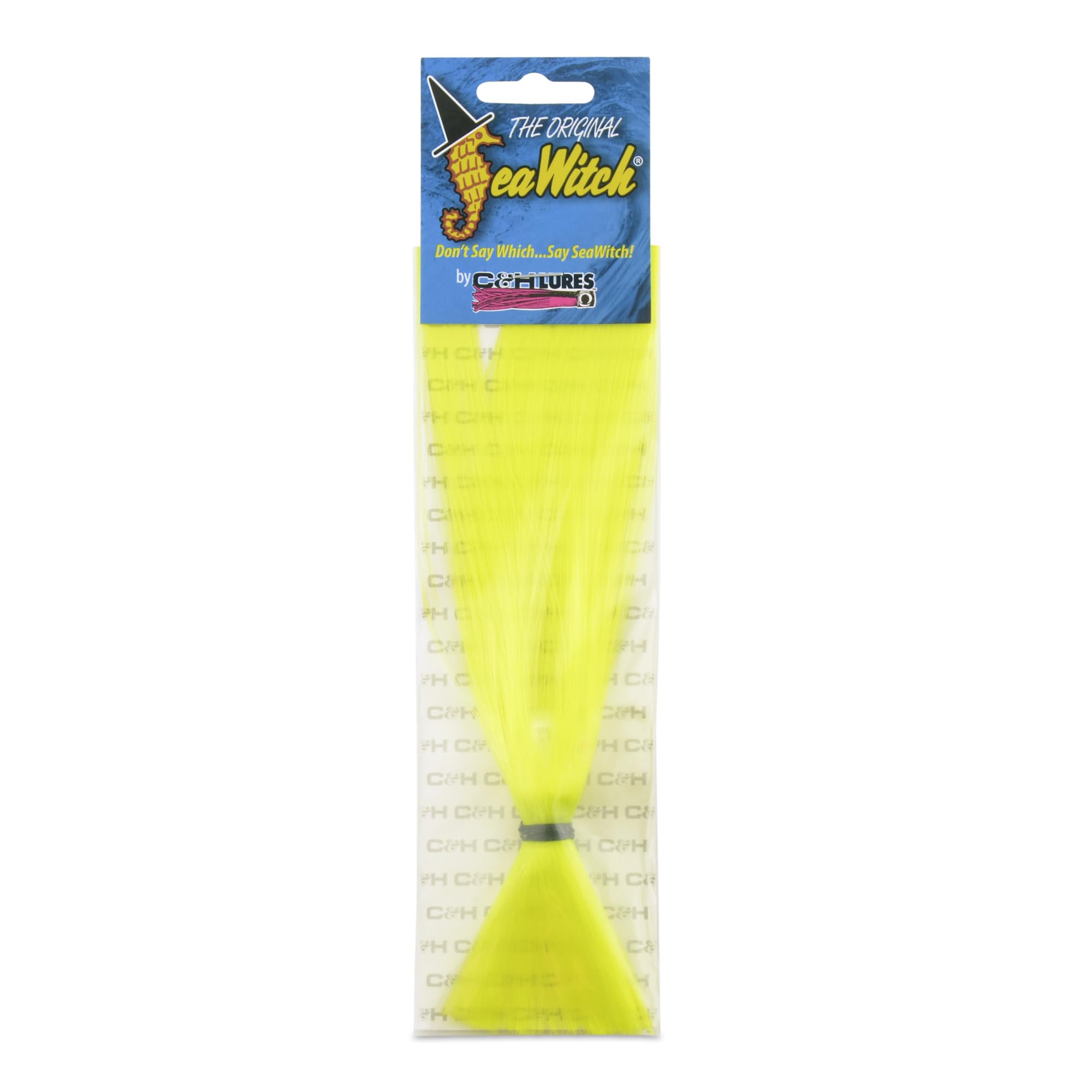 C&H, Sea Witch Lure, Chartreuse Skirt, 1.5 oz / 42.5 g Head