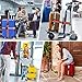 3 Piezas Ajustable Correas de Equipaje, Cinturón de Seguridad para Maletas con...