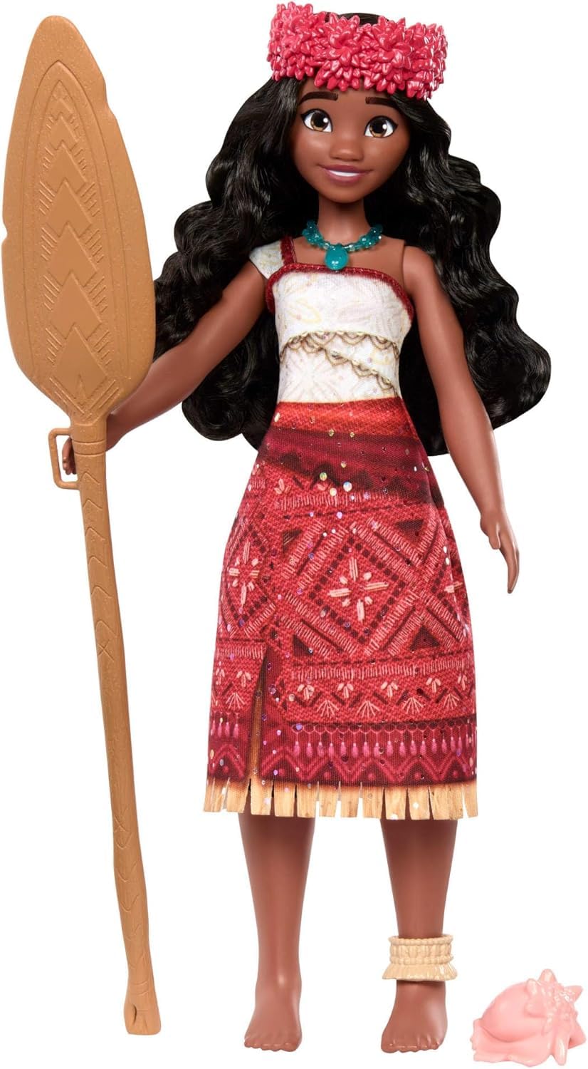 Mattel Disney Vaiana 2 Singing Adventure Vaiana Doll with Signature Outfit & Accessories