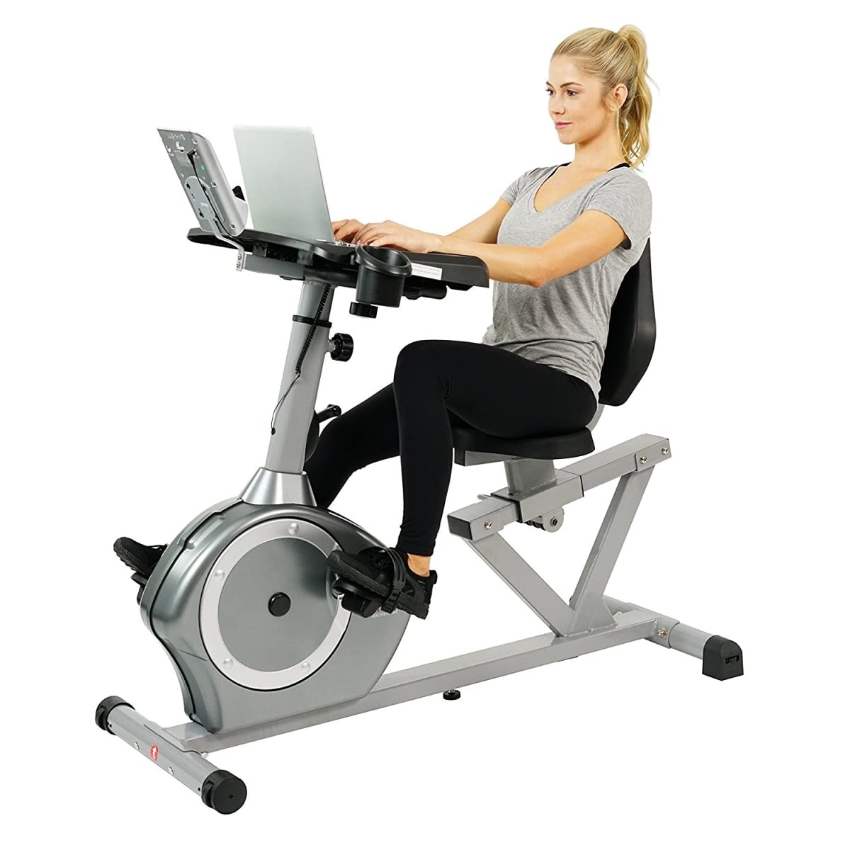Sunny Health & Fitness SF-RBD4703 Recumbent Desk Exercise Bike