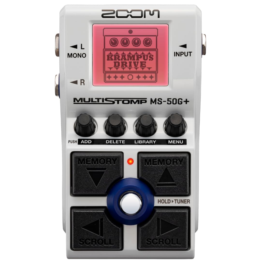 Amazon.co.jp: ZOOM ズーム MS-50G Plus ギター エフェクター【100種