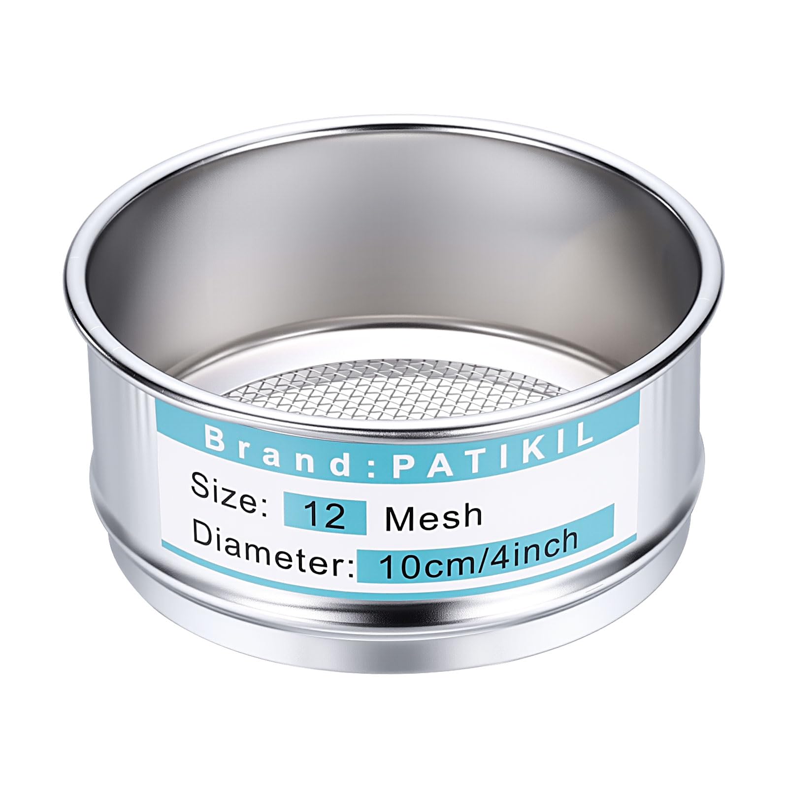 PATIKIL Lab Sieve 200 Mesh(0.075mm) 7.9"(20cm) Diameter Sifting Screen — Amazon image 19