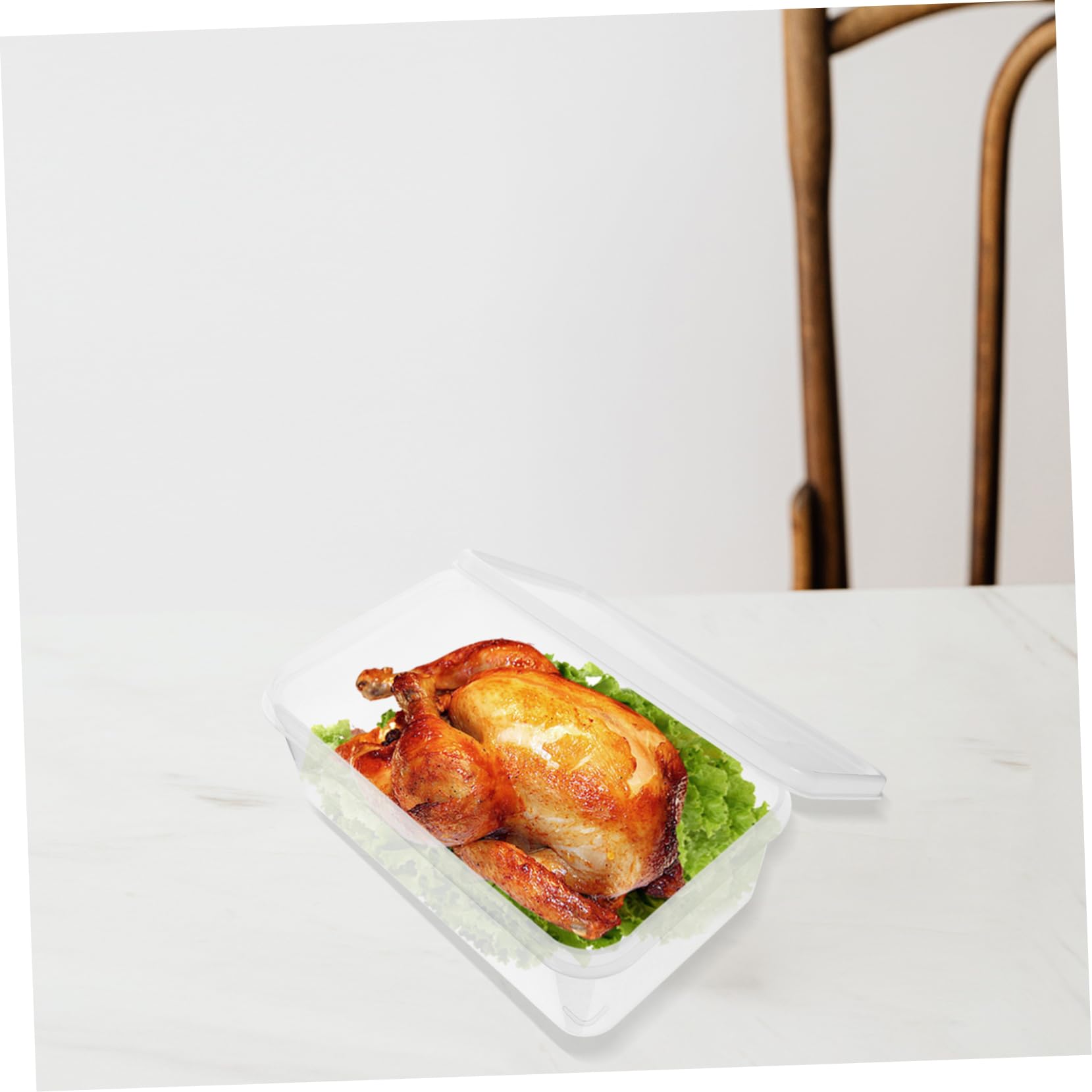 PRETYZOOM 3piezas Contenedor De Pan Reutilizable Hermético Caja Almacenamiento Pan y Tostadas Transparente Organizador De Cocina Para Mantener Refrigerador