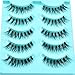 Kenzie Beauty Demi Wispies Eyelashes, False Lashes Natural - 120, Black, 2 Pack (5 Pairs per Pack)