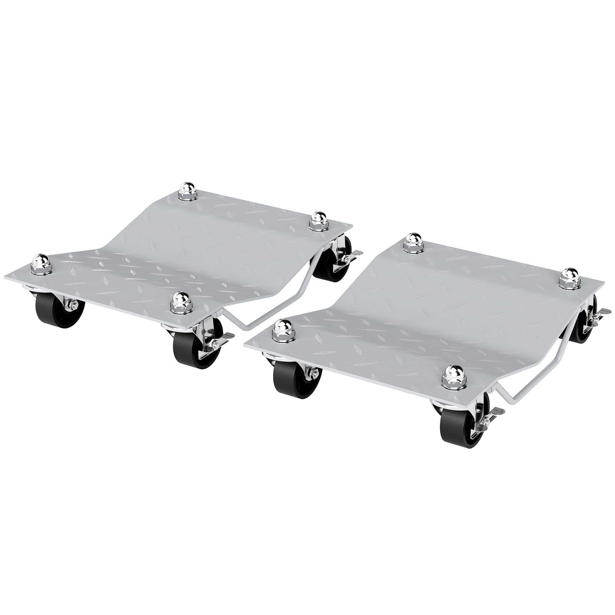 DURHAND Chariots de manutention de Voiture 680 kg 40,5 x 30 x 13,5 cm Gris