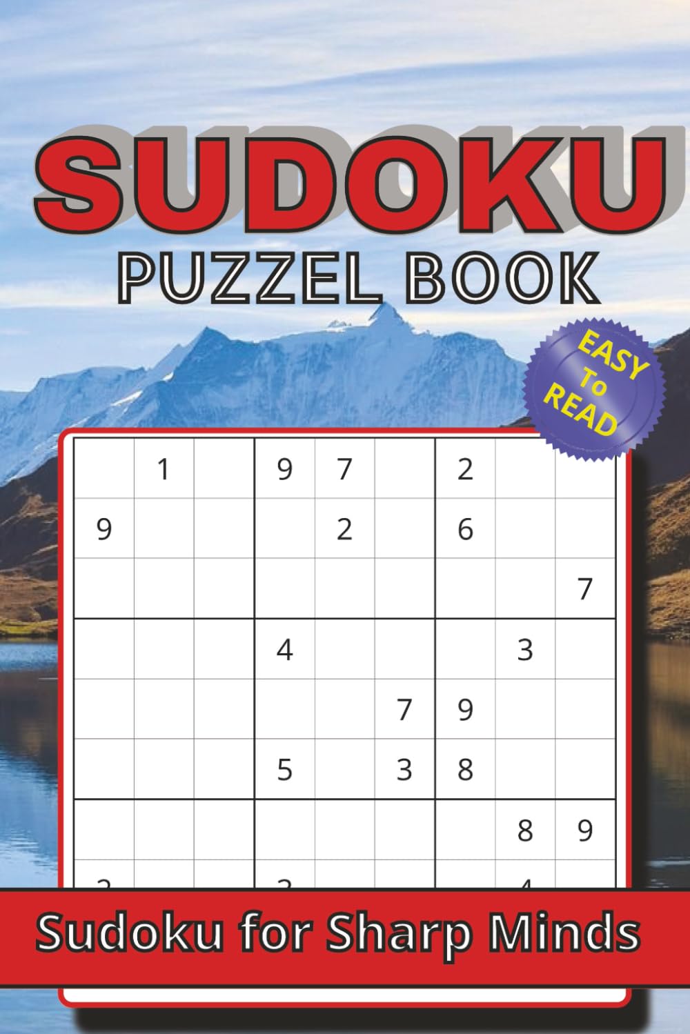 Sudoku Sharp Minds Puzzel book: Boost Your Brain Power and Focus with 50+ Sudoku Puzzles | 6x9 Inches, 110 Pages | Great Gift for Puzzle Lovers