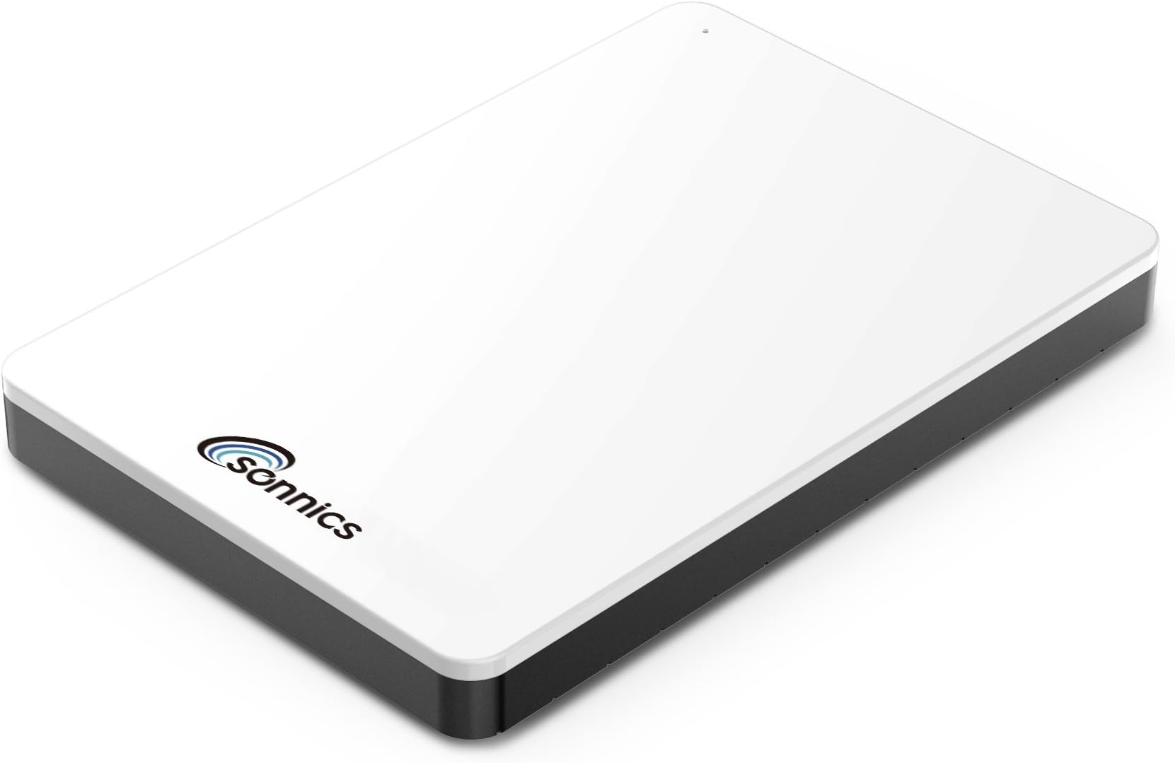 Sonnics1TB White External Portable Hard drive type C USB 3.1 Compatible with Windows PC, Mac, Smart tv, XBOX ONE/Series X & PS4 /PS5