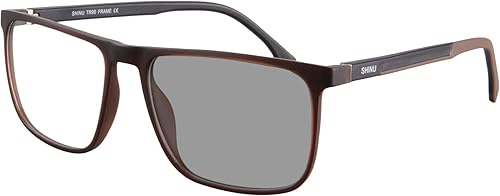 Miniatura 1 de SHINU anti luz azul progresiva multifocal gafas de lectura fotocromáticas anti deslumbrante transición gafas de sol-MPAT078