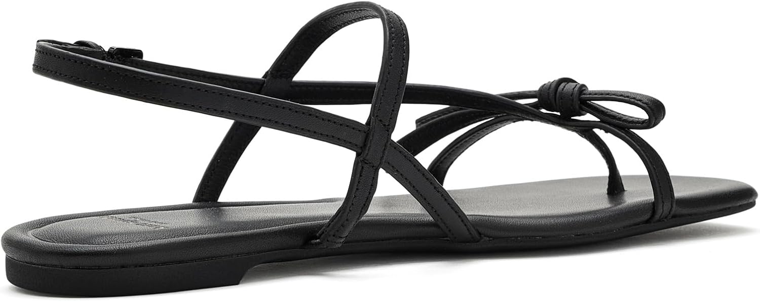 kate spade new york Women's Loop Smooth Leather Flat Sandal