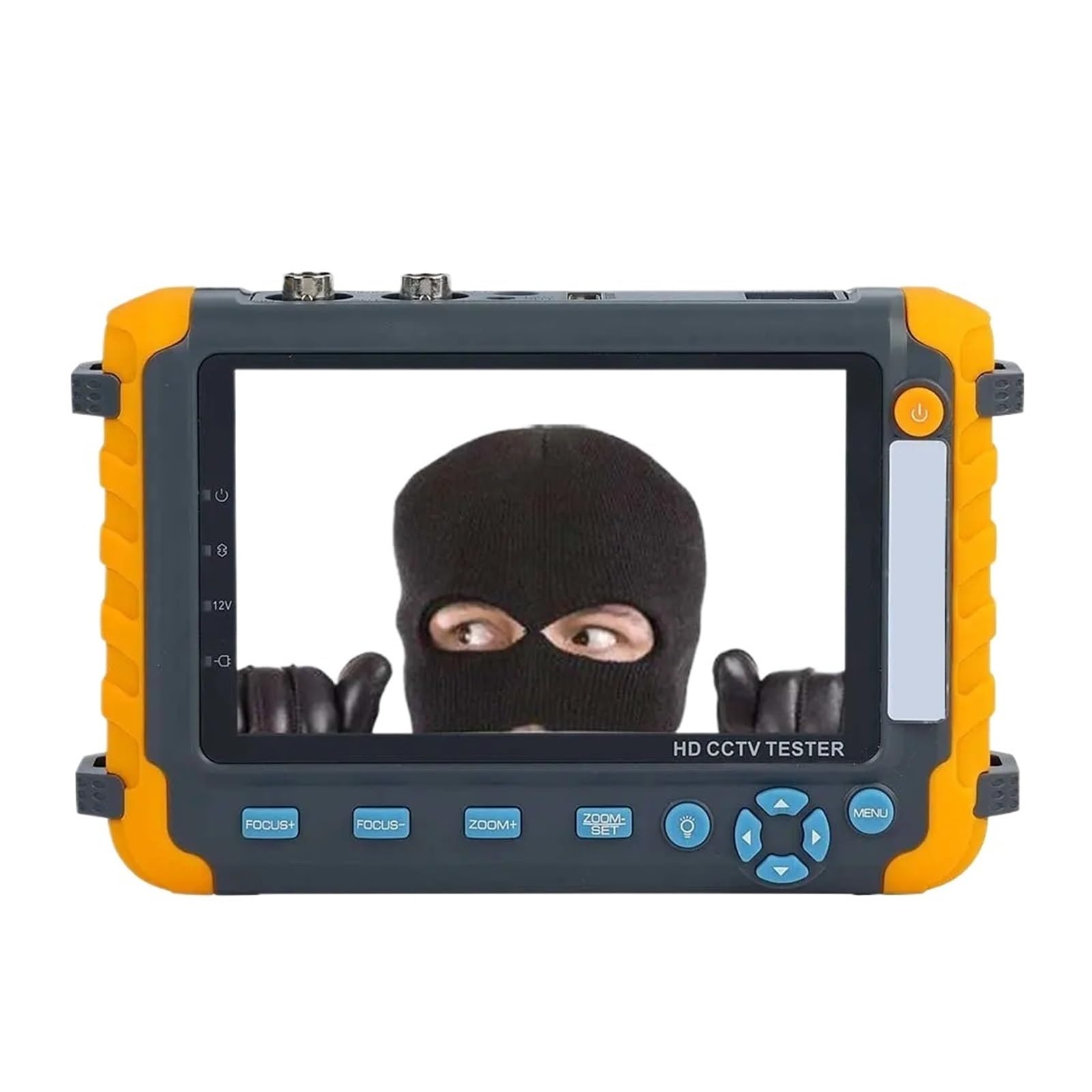 Monitor testowy CCTV, Tester Telewizji Przemysłowej 8MP 4K Tester Kamery Bezpieczeństwa 5 Cal Monitor TFT LCD Dla 4 W 1 TVI AHD CVI Analogowy Tester Kamery Bezpieczeństwa Wideo