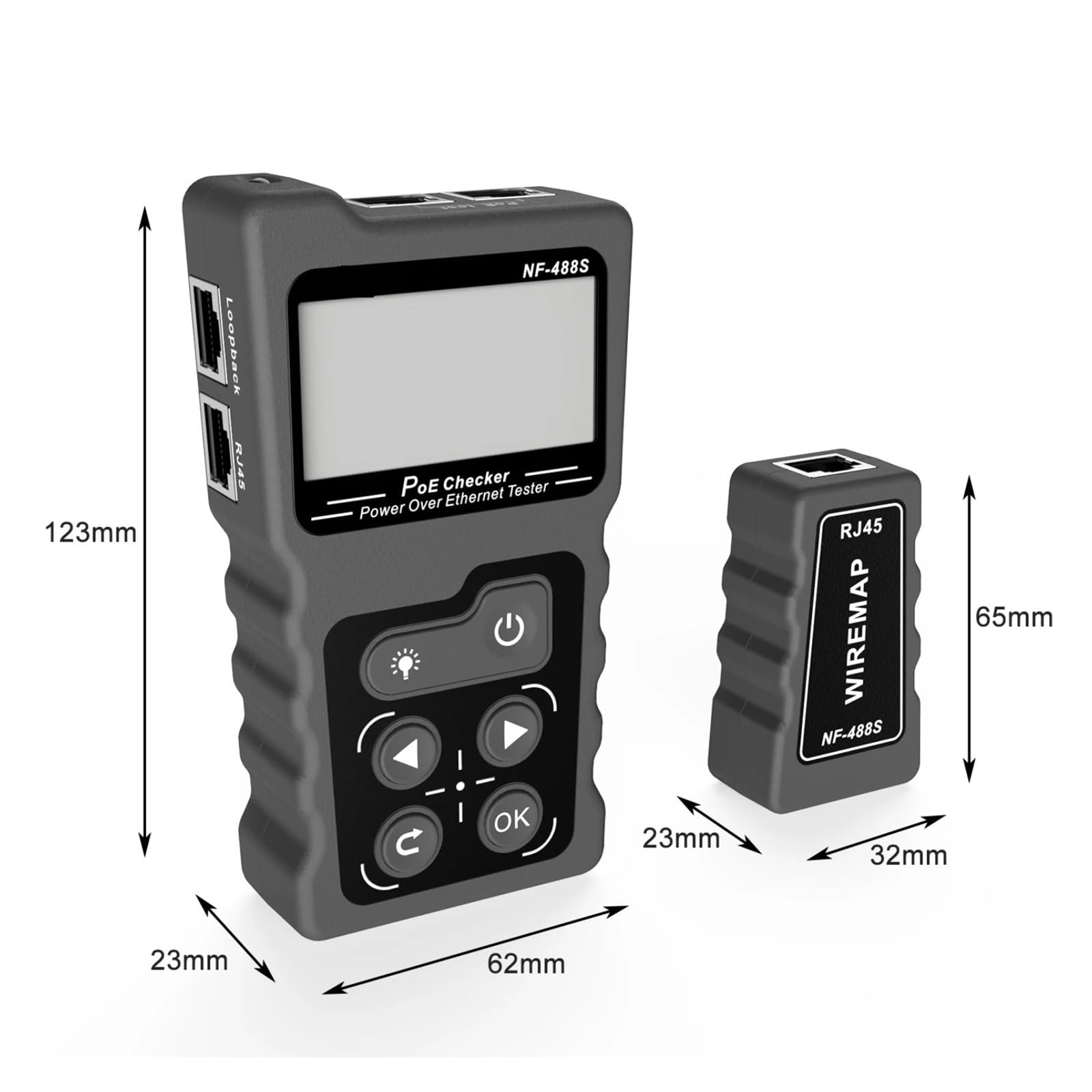Netzwerkprüfer LAN-Kabeltester Loop-Test-Tool Leicht Und Tragbar