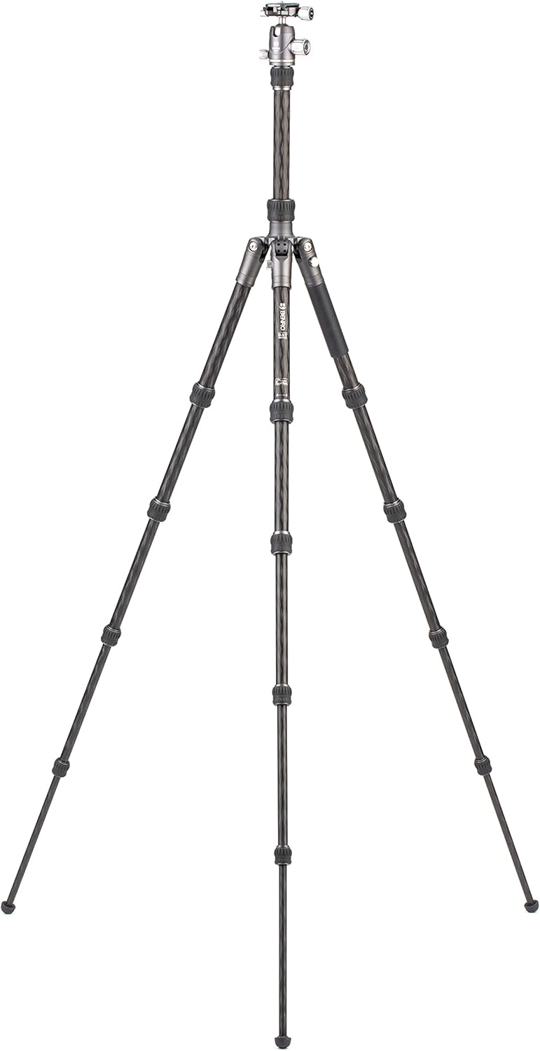 Benro BAT One Series Tripod set to a low-angle position