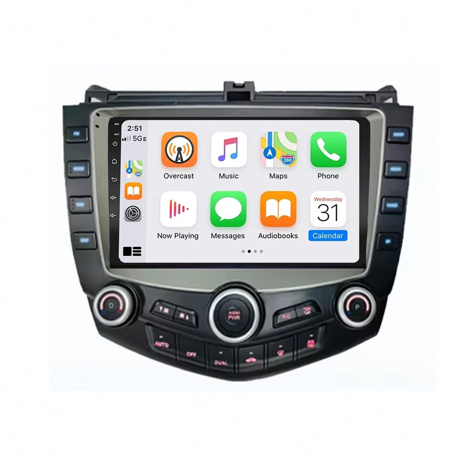 Navegación GPS para Honda Accord 7 para viajar seguro en carretera sin datos móviles 8