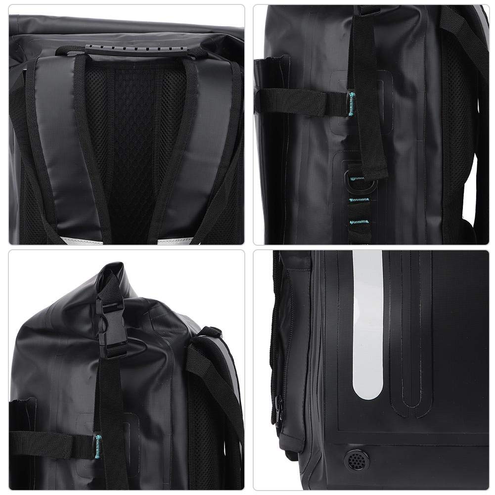 KANBUN Bolsa seca impermeable, bolsa de buceo impermeable de 30 L, equipo de mochila de esnórquel para natación, rastreo de ríos, separación seca y húmeda