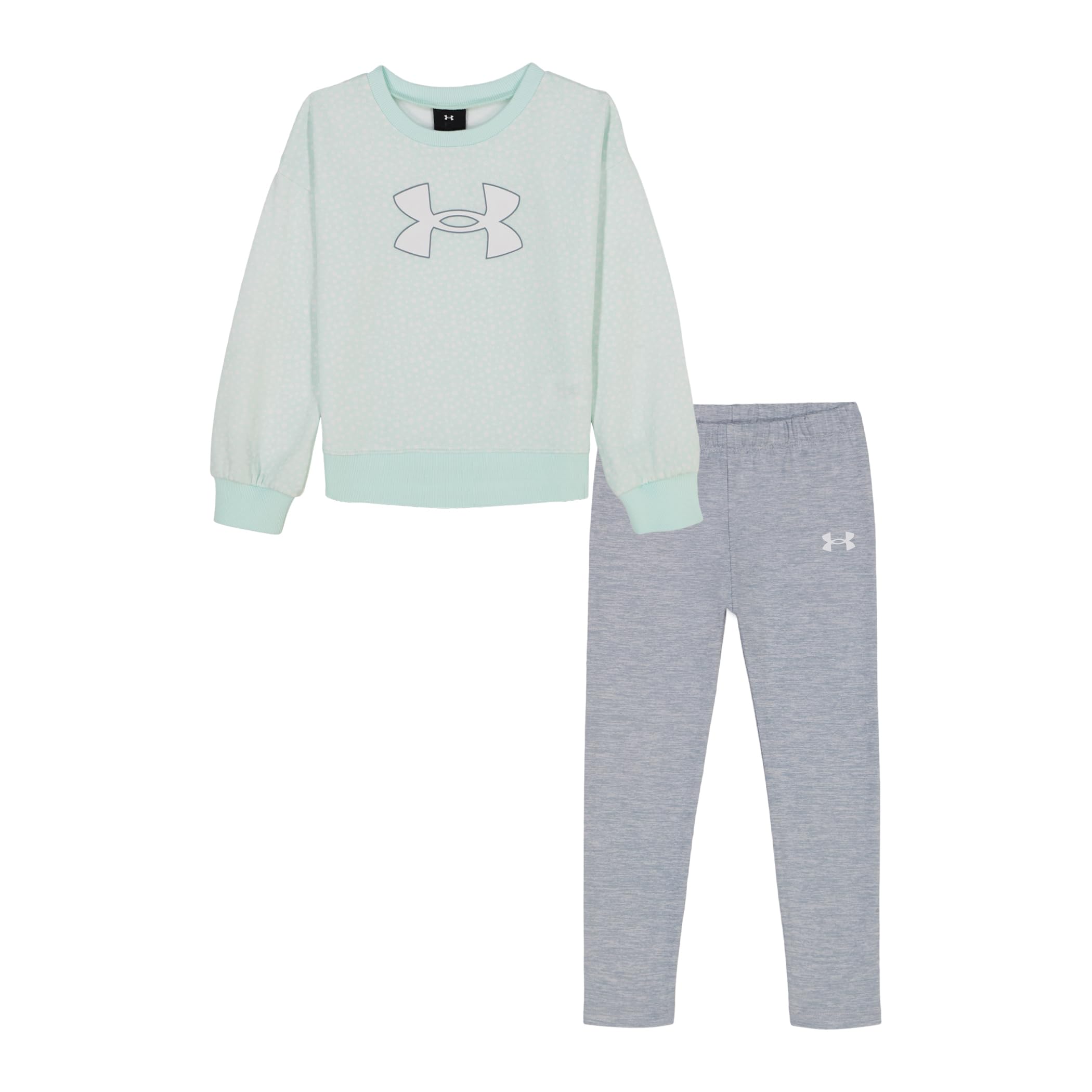 Under Armour Girl's 2-piece Sweatshirt and Leggings Outfit Set