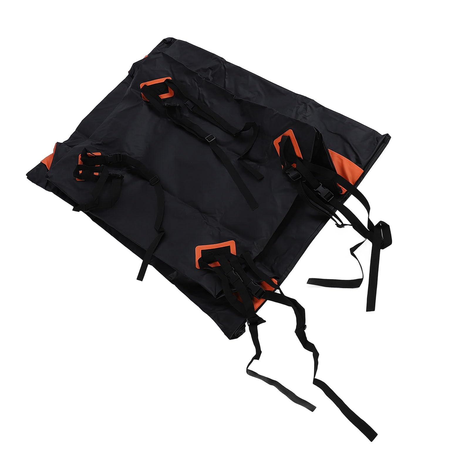 Keenso Torba Dachowa Tkanina z Siatki PCV Torba ładunkowa na Dachu 44,09 X 33,86 X 16,93 Cala Wodoodporna Ochrona Przed Słońcem Bagażnik Dachowy o Dużej Pojemności do Samochodu Typu SUV Samochód