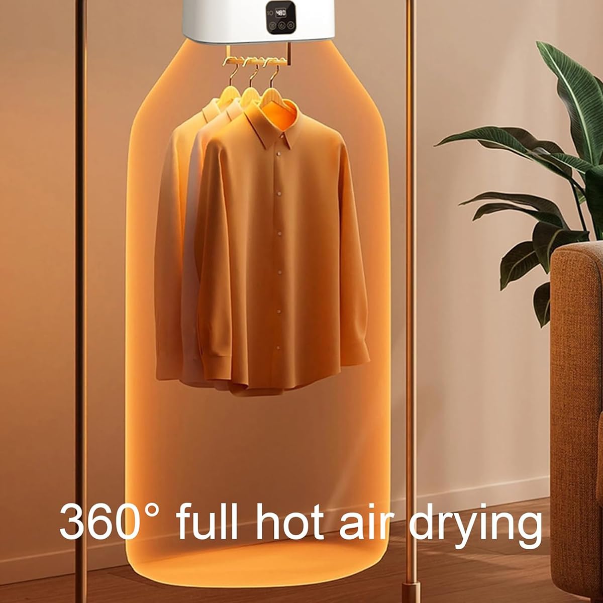 Amazon | 携帯型 衣類乾燥 機 室内電動、蓋付き 加熱式 衣類乾燥機