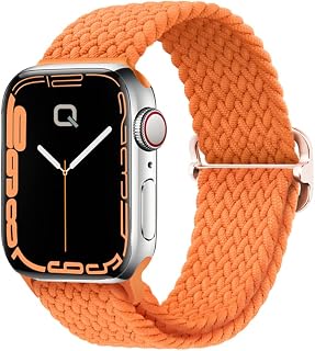 Quse Örgü Kordon, Apple Watch Series 11,10,9,8,7,6,5,3,SE,SE2,SE3 ile Uyumlu, Ayarlanabilir, 42mm/41mm/40mm/38mm ve 46mm/45mm/44mm/49mm