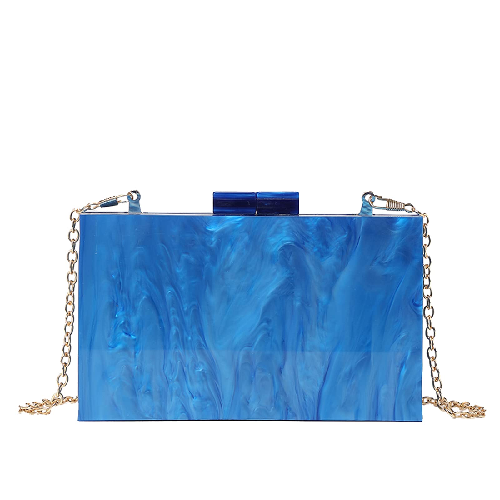 LETODEAcrylic Clutch Bags Purse Perspex Bag Handbags for Women