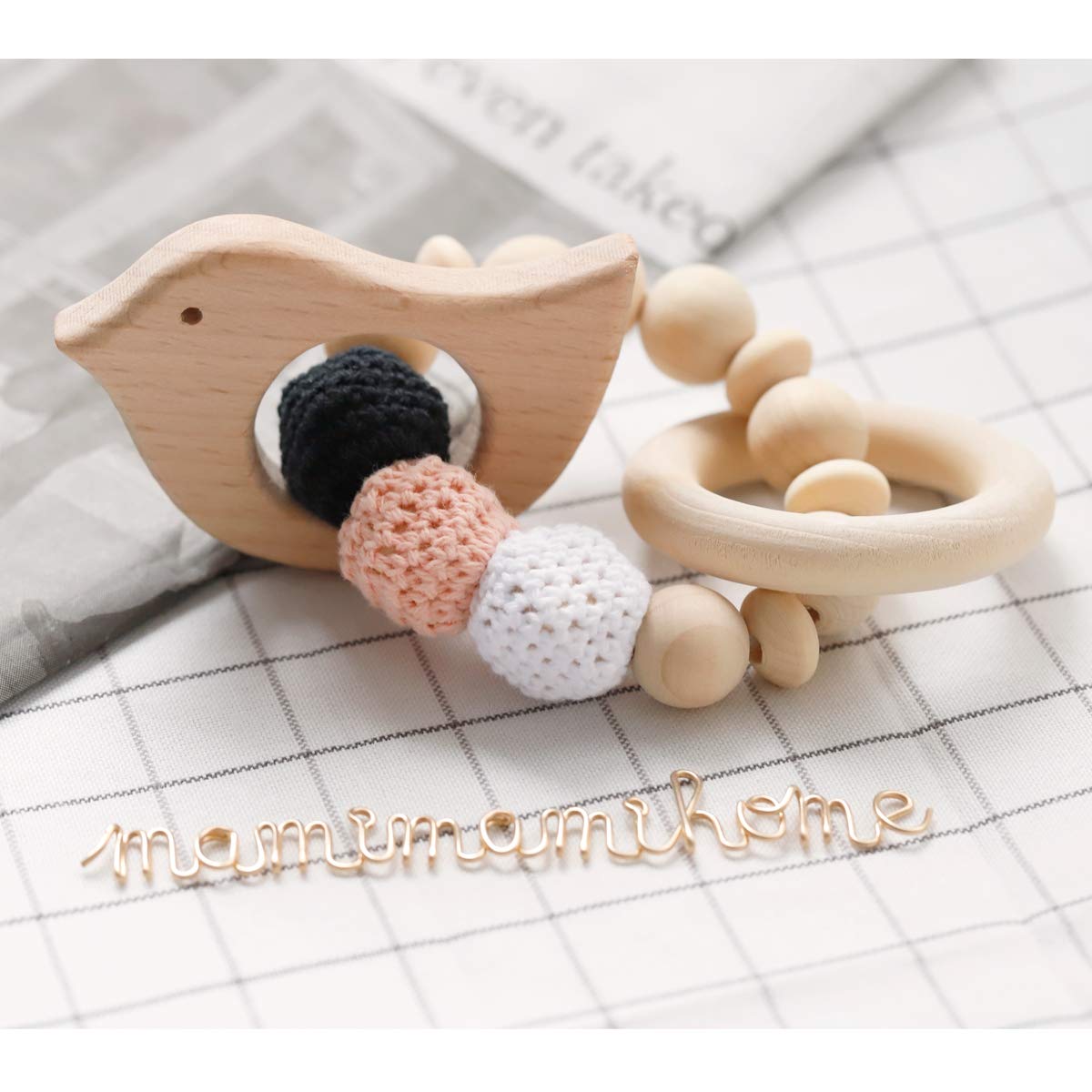 baby wooden teether