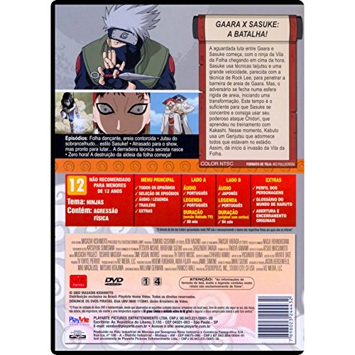 Naruto, V.20 - Gaara X Sasuke: A Batalha!