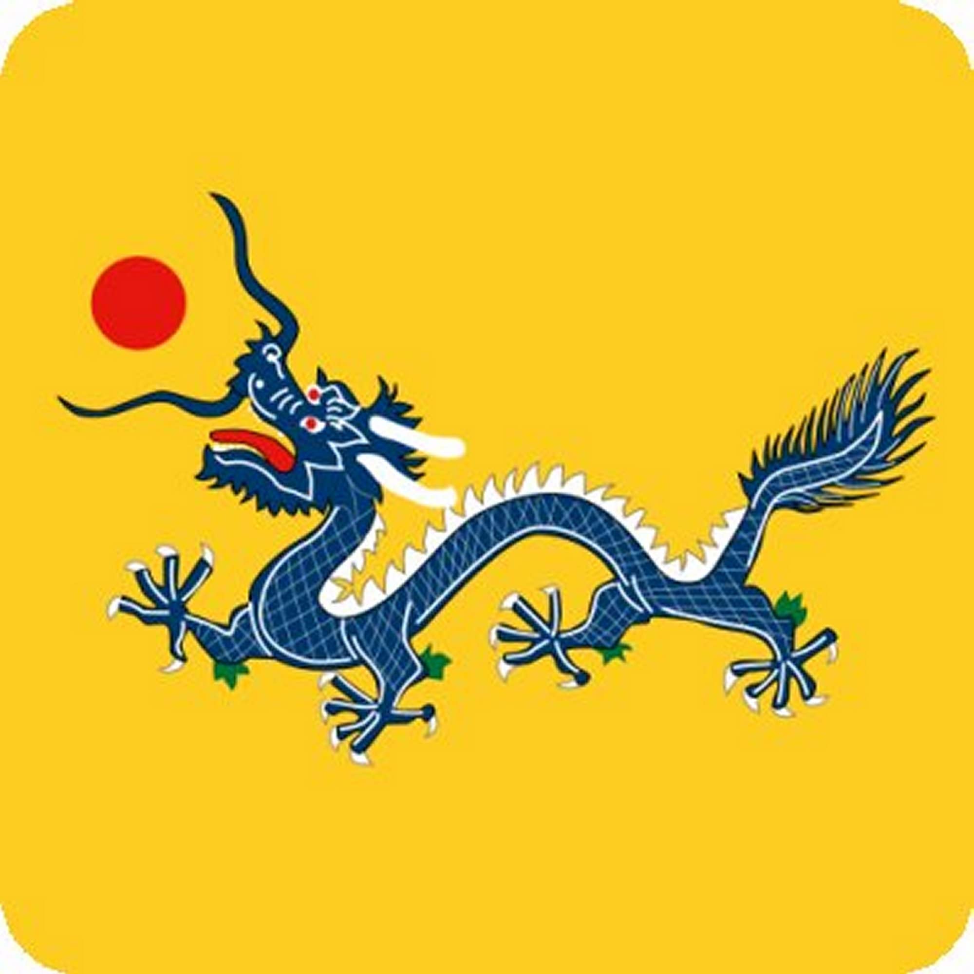 Chinese Dragon mythology Square Fridge Magnet Fantastic Souvenir