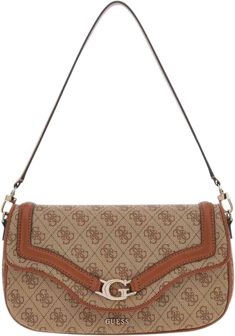 GUESS Goddess Girlfriend Satchel, Colour CLO - COAL LOGO CLO - COAL LOGO One Size