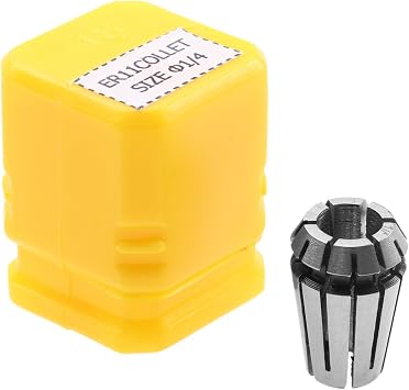 ER11 Collet Chuck 1/4in for CNC Milling Chuck Lathe Tool Holder Engraving Machine Spindle Motor Spring Collet