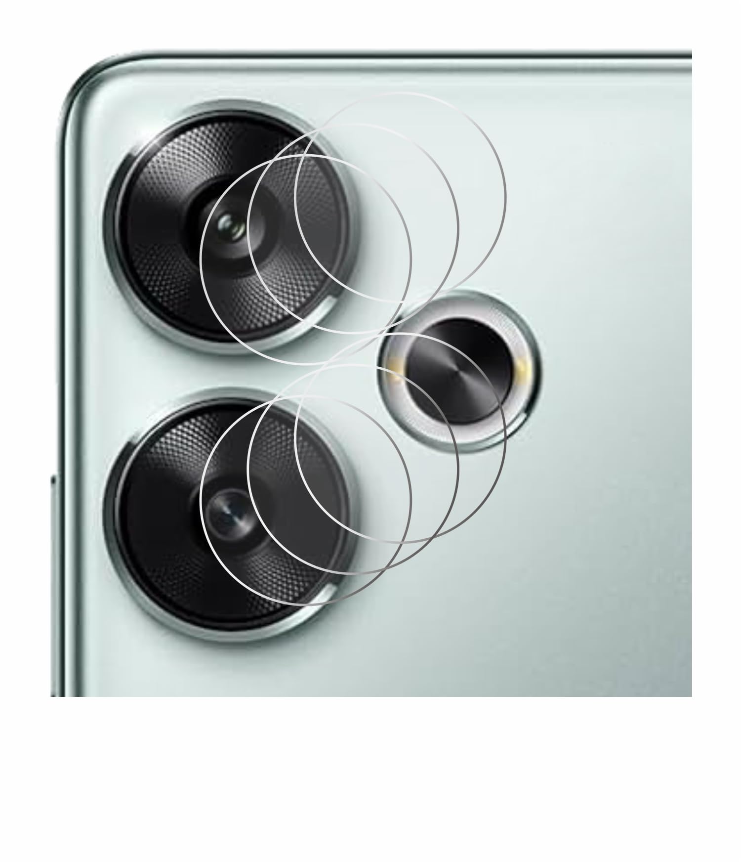 6x Savvies Pellicola protettiva per Xiaomi Poco F3